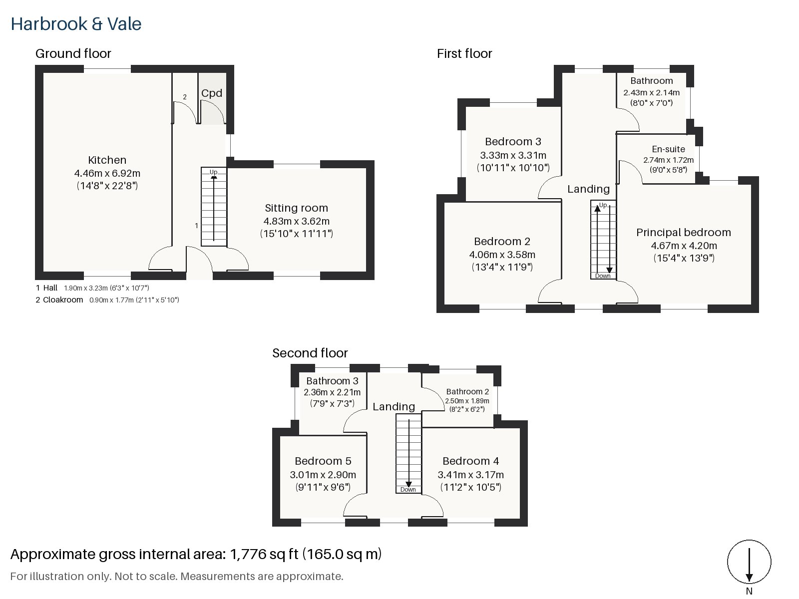 Floorplan of Heath Rise, Putney, SW15