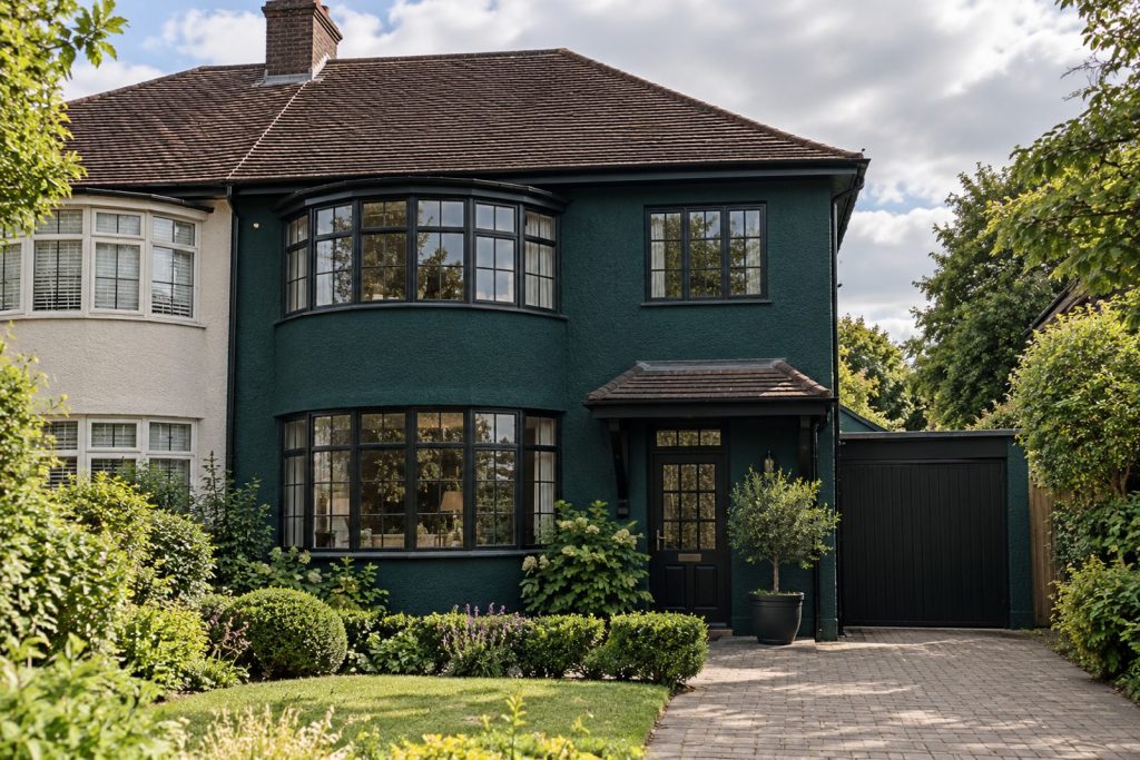 Front exterior, eye-level view of the front elevation - 4-bedroom semi-detached house in Streatham