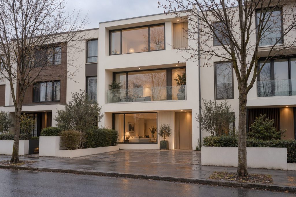 Front exterior, eye-level view of the front elevation - 4-bedroom terraced house in Wandsworth