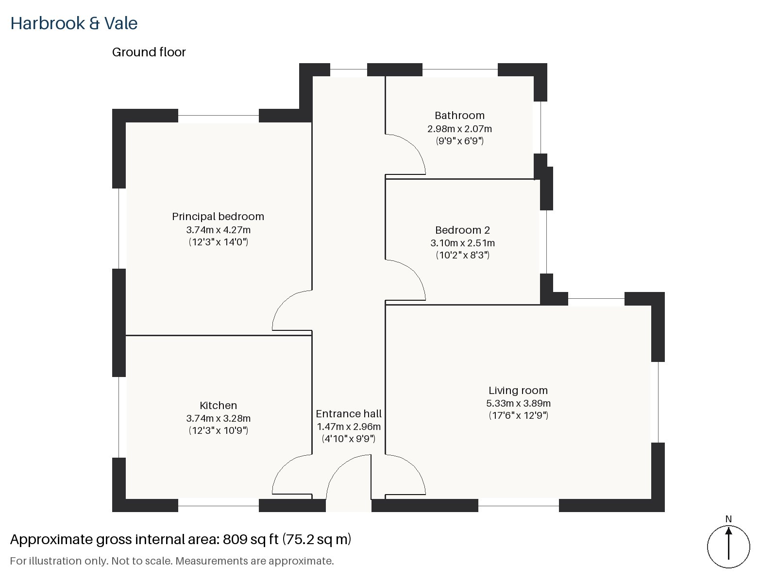 Floorplan of Huntspill Street, Earlsfield, SW17