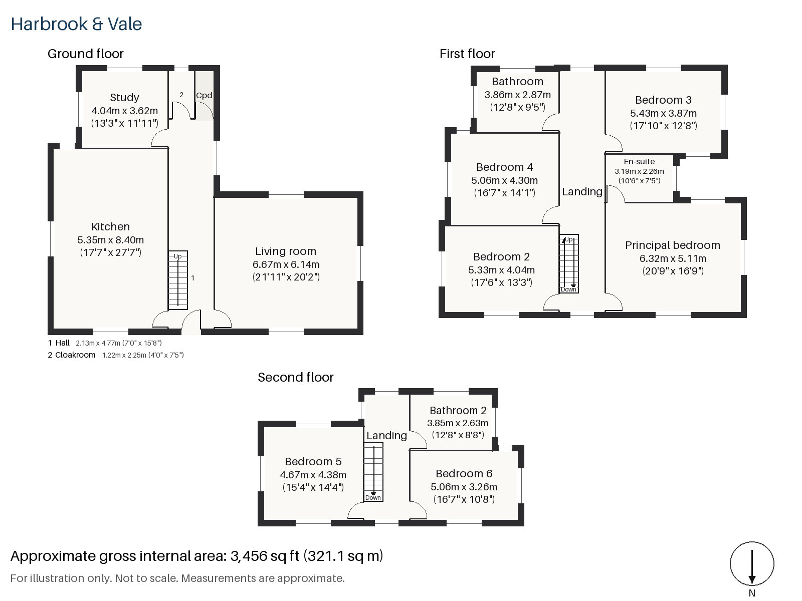 Floorplan of Brightwell Crescent, Tooting, SW17