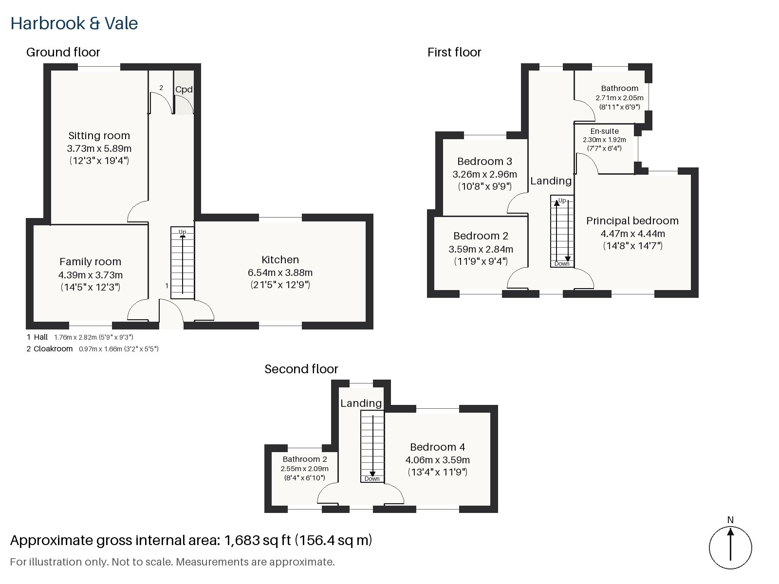 Floorplan of Sunnyside, Wimbledon, SW19
