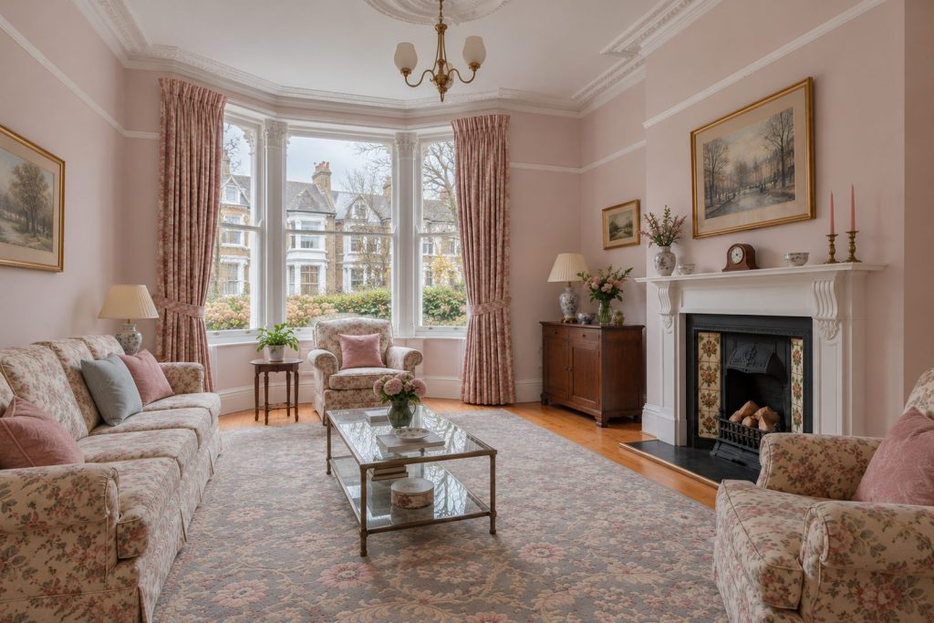 Sitting room, view from the opposite corner - 2-bedroom maisonette in Earlsfield