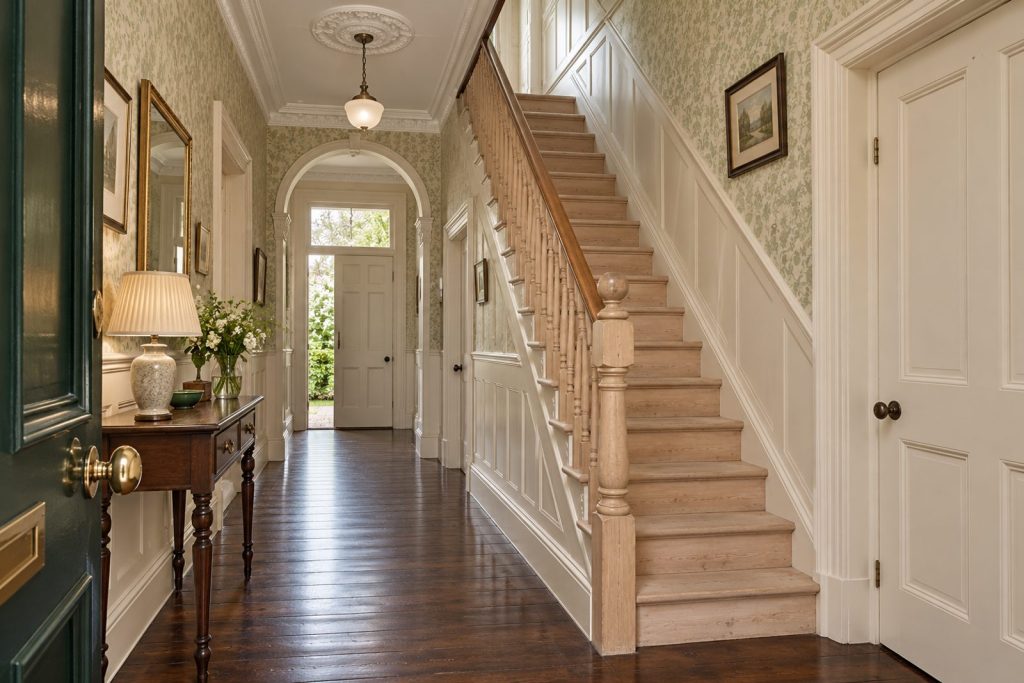 Hall, wide view from the doorway - 6-bedroom detached house in Putney