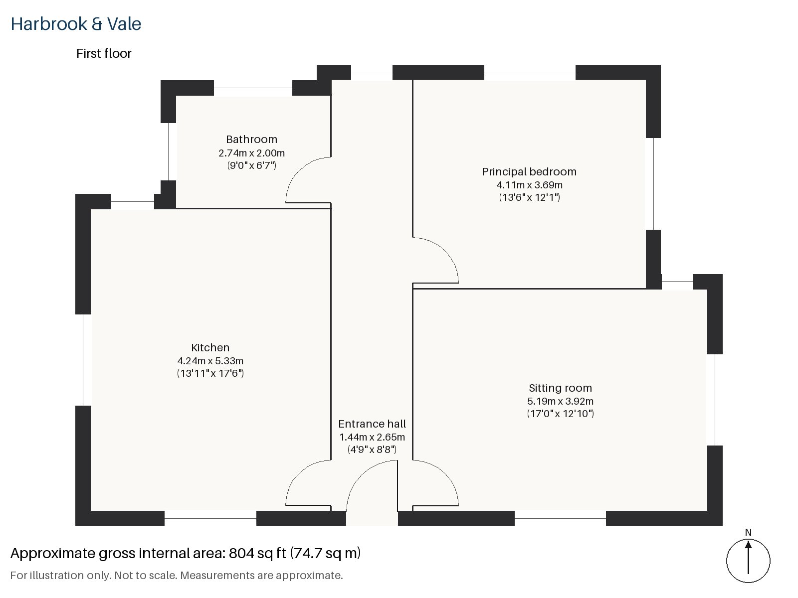 Floorplan of Orbel Street, Battersea, SW11