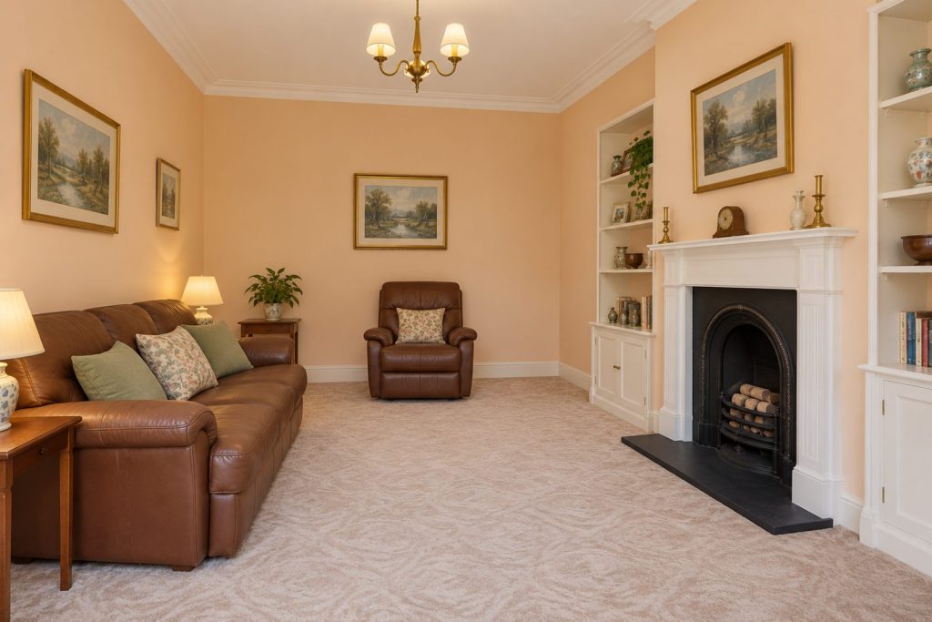 Drawing room, view from the opposite corner - 3-bedroom cottage in Battersea