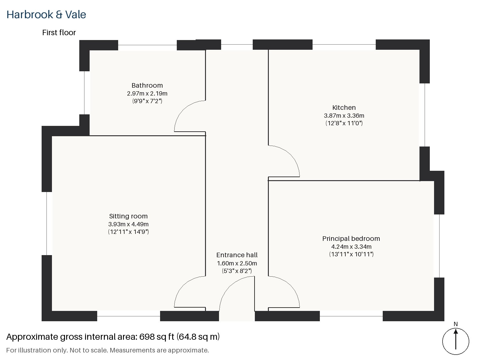 Floorplan of Sandmere Road, Clapham, SW4