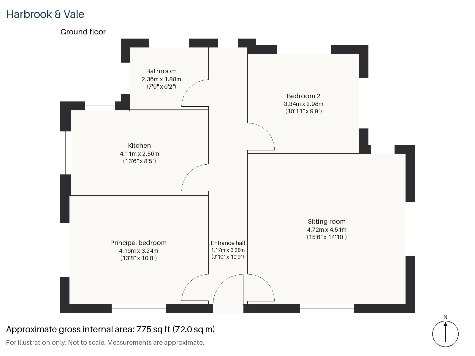 Floorplan of Sibella Road, Clapham, SW4