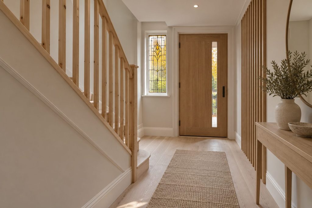 Hall, wide view from the doorway - 5-bedroom terraced house in Tooting