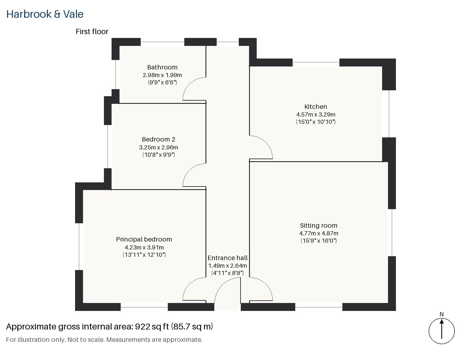 Floorplan of Foskett Road, Fulham, SW6