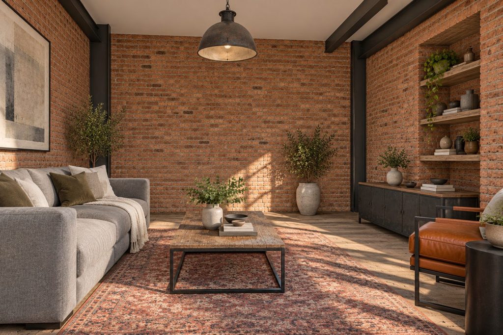 Living room, view from the opposite corner - 2-bedroom flat in Battersea