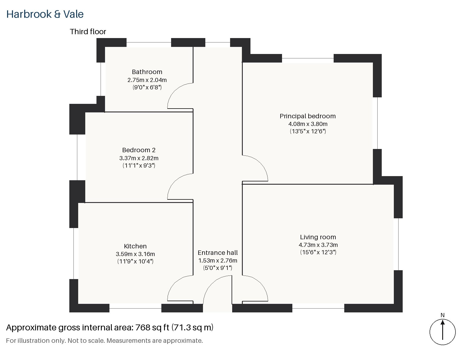 Floorplan of Randall Close, Battersea, SW11