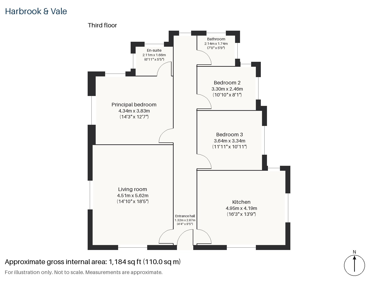 Floorplan of Tooting Grove, Tooting, SW17