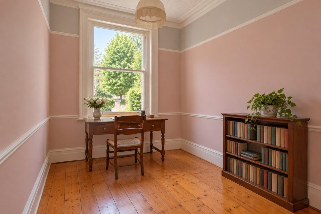 Study, wide view from the doorway - 2-bedroom maisonette in Wimbledon