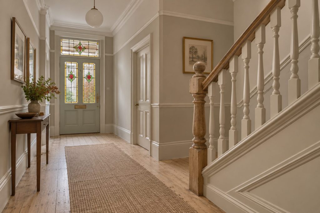 Hall, wide view from the doorway - 5-bedroom detached house in Balham