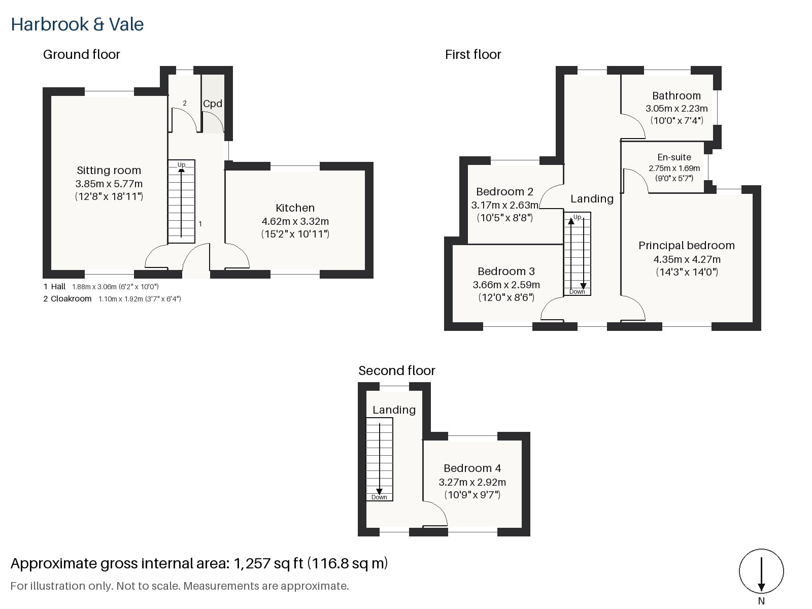 Floorplan of Ashen Grove, Southfields, SW19