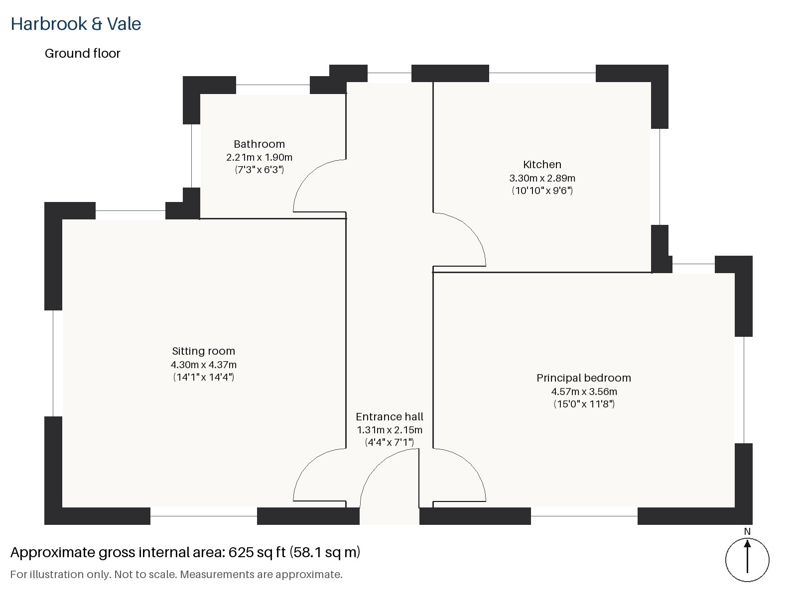 Floorplan of Sispara Gardens, Wandsworth, SW18