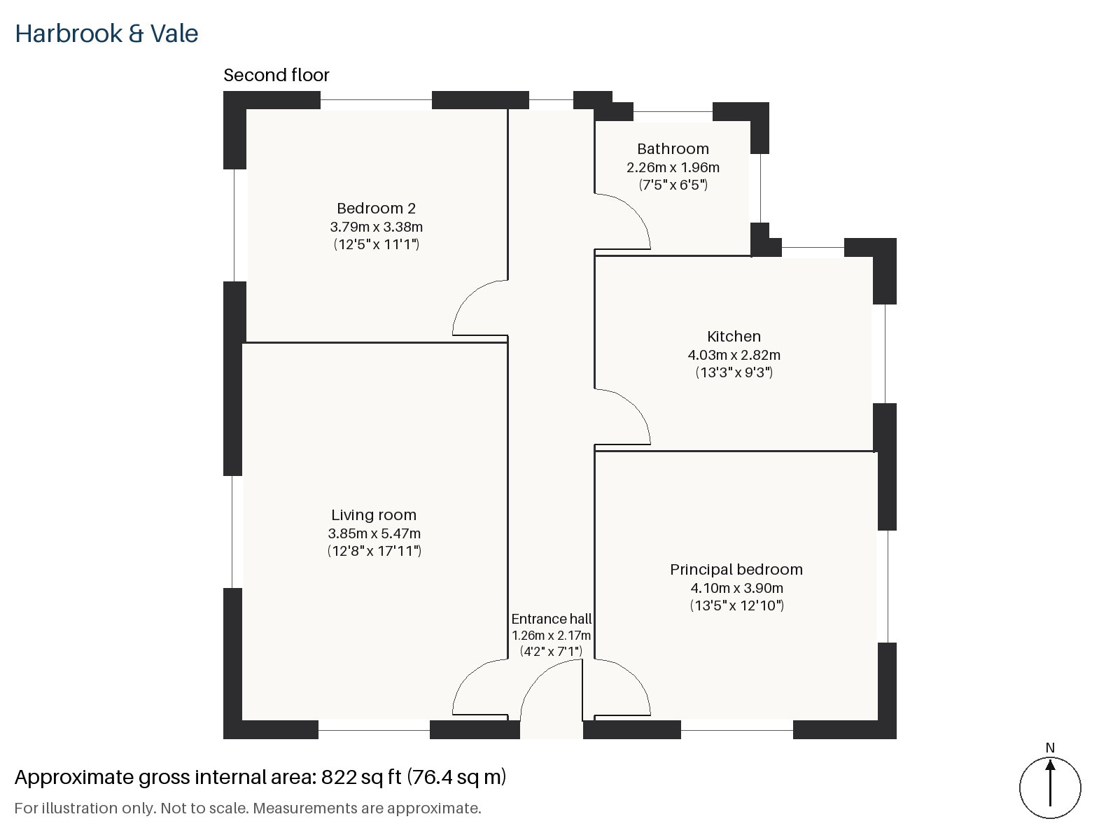 Floorplan of Bonneville Gardens, Clapham, SW4