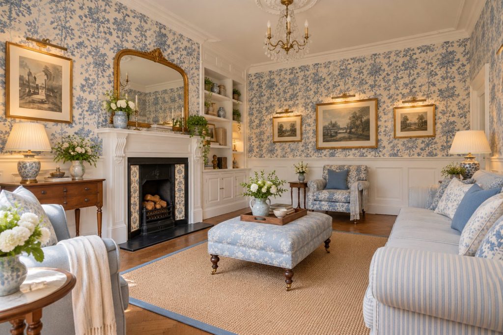 Sitting room, view from the opposite corner - 3-bedroom terraced house in Wandsworth