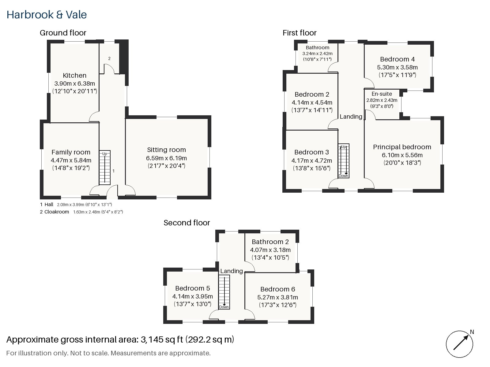 Floorplan of Larpent Avenue, Putney, SW15