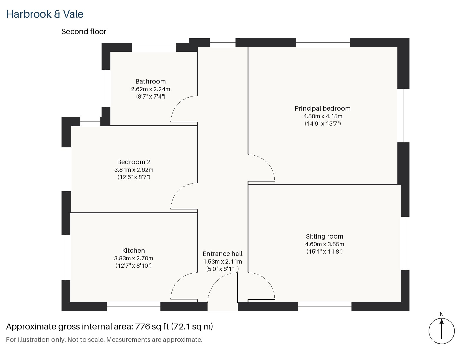 Floorplan of Plough Terrace, Battersea, SW11
