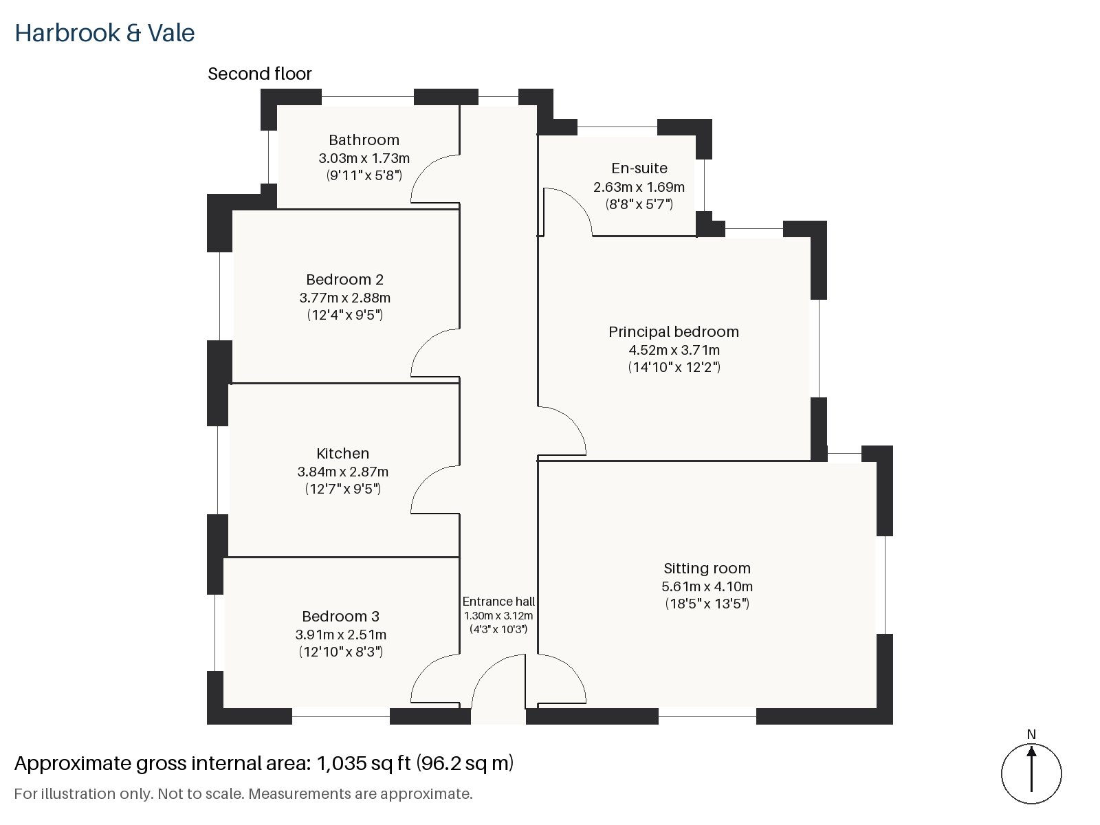 Floorplan of Appach Road, Brixton, SW2