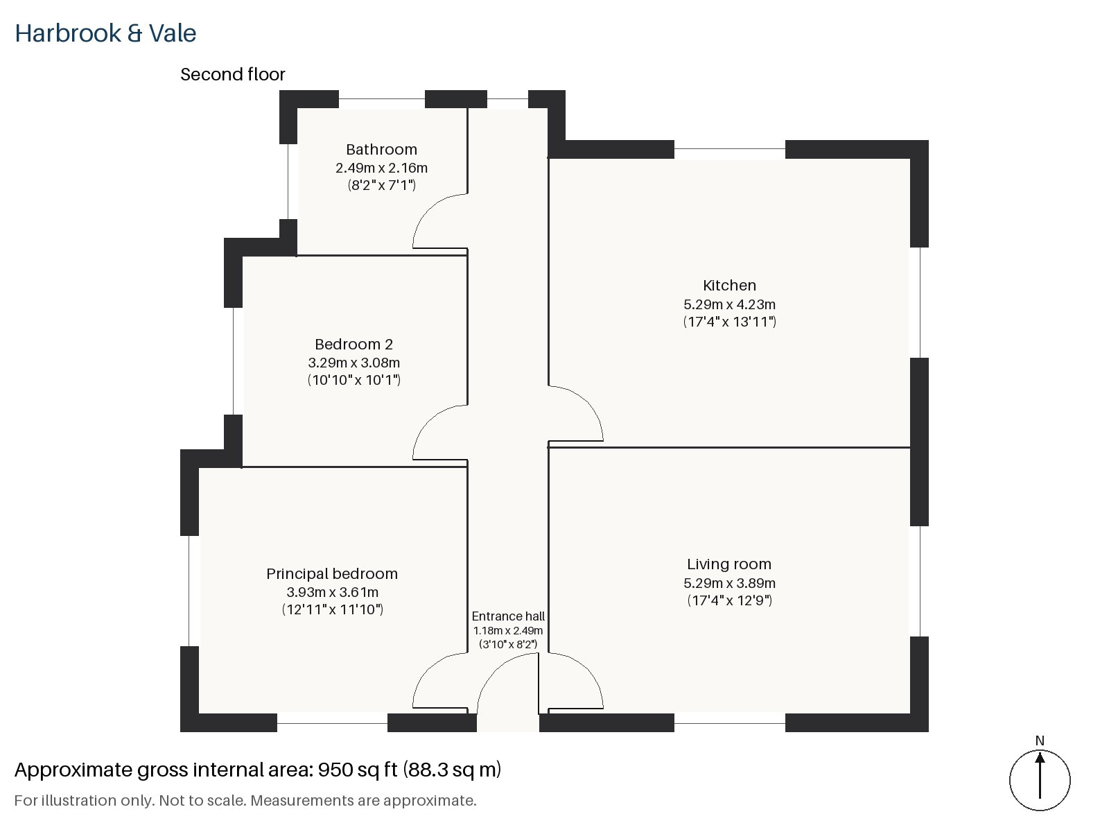 Floorplan of Tennyson Street, Battersea, SW8