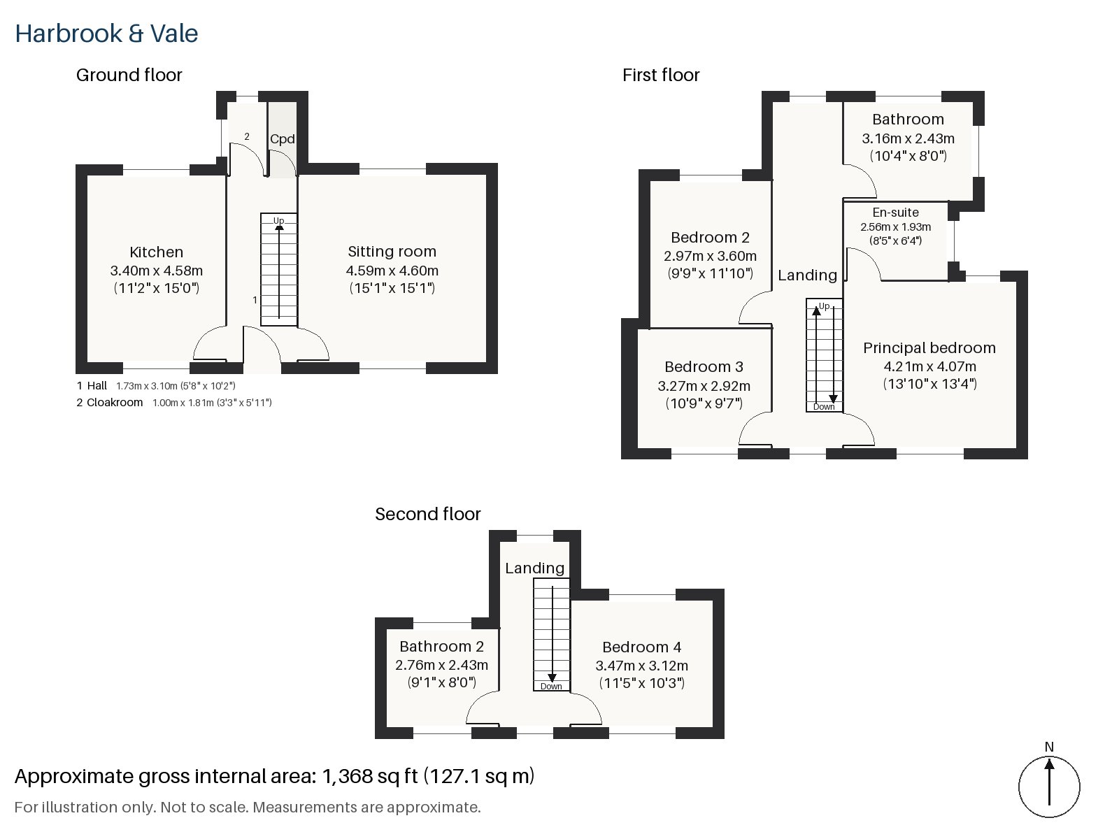 Floorplan of Wadham Road, Putney, SW15