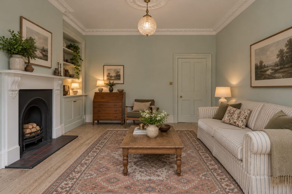 Sitting room, view from the opposite corner - 3-bedroom terraced house in Wandsworth