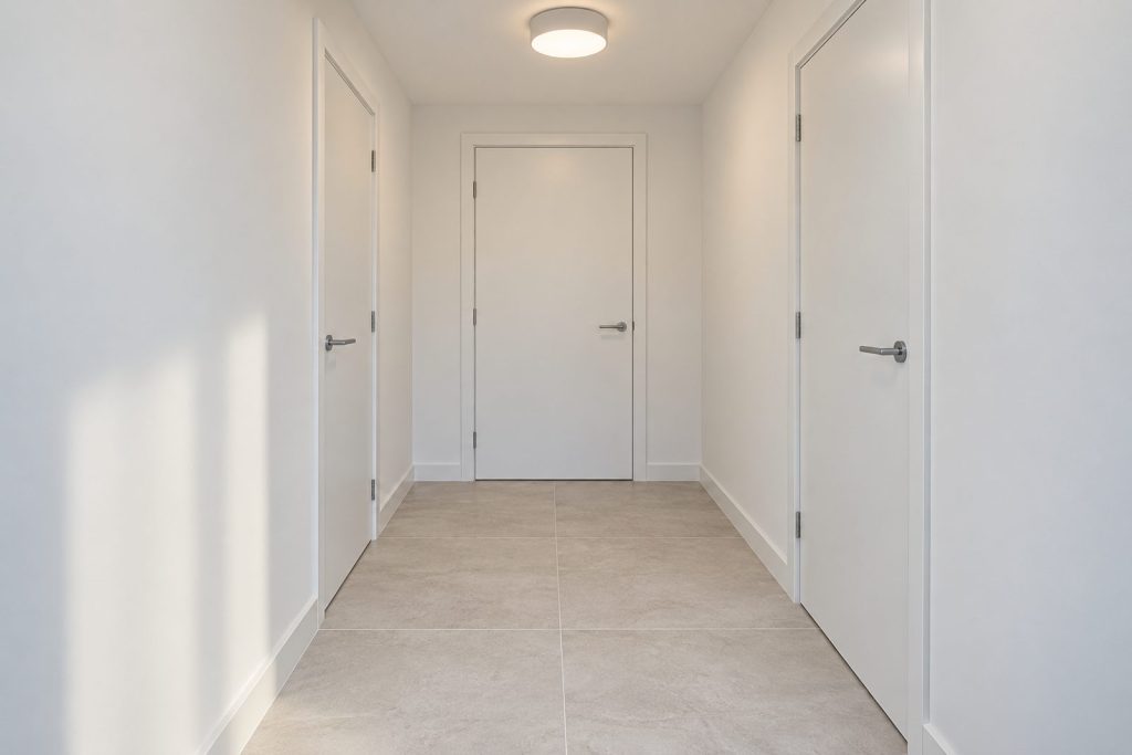 Entrance hall, wide view from the doorway - 2-bedroom flat in Battersea