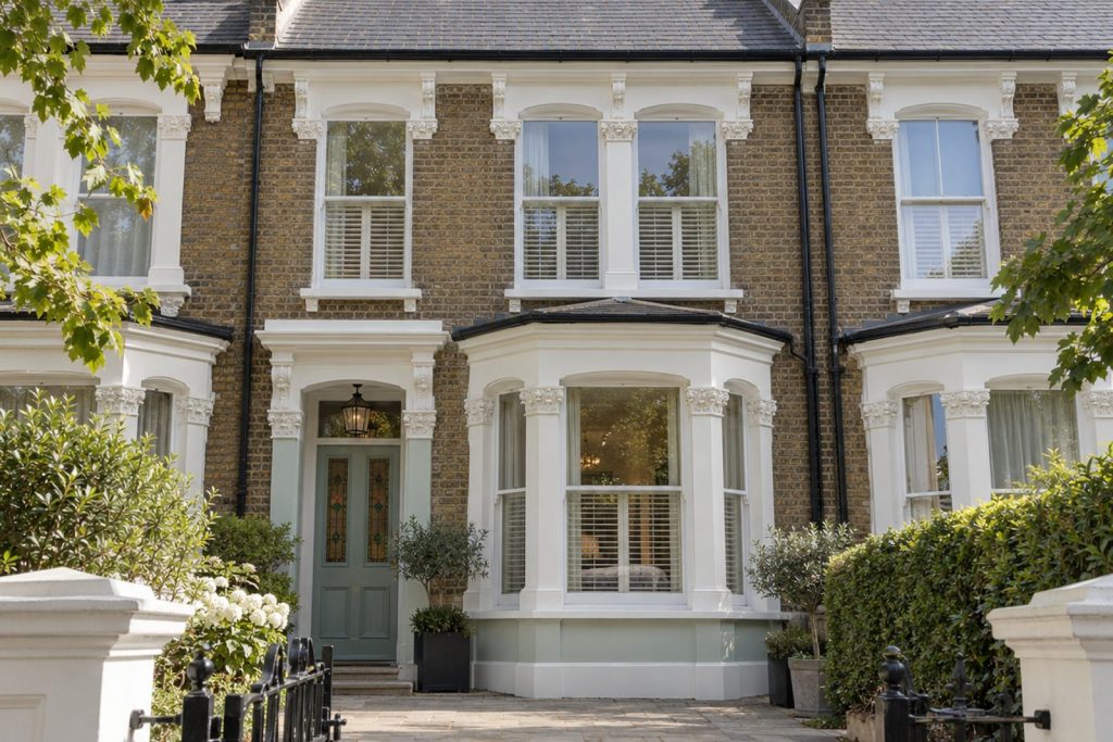Front exterior, eye-level view of the front elevation - 4-bedroom terraced house in Streatham