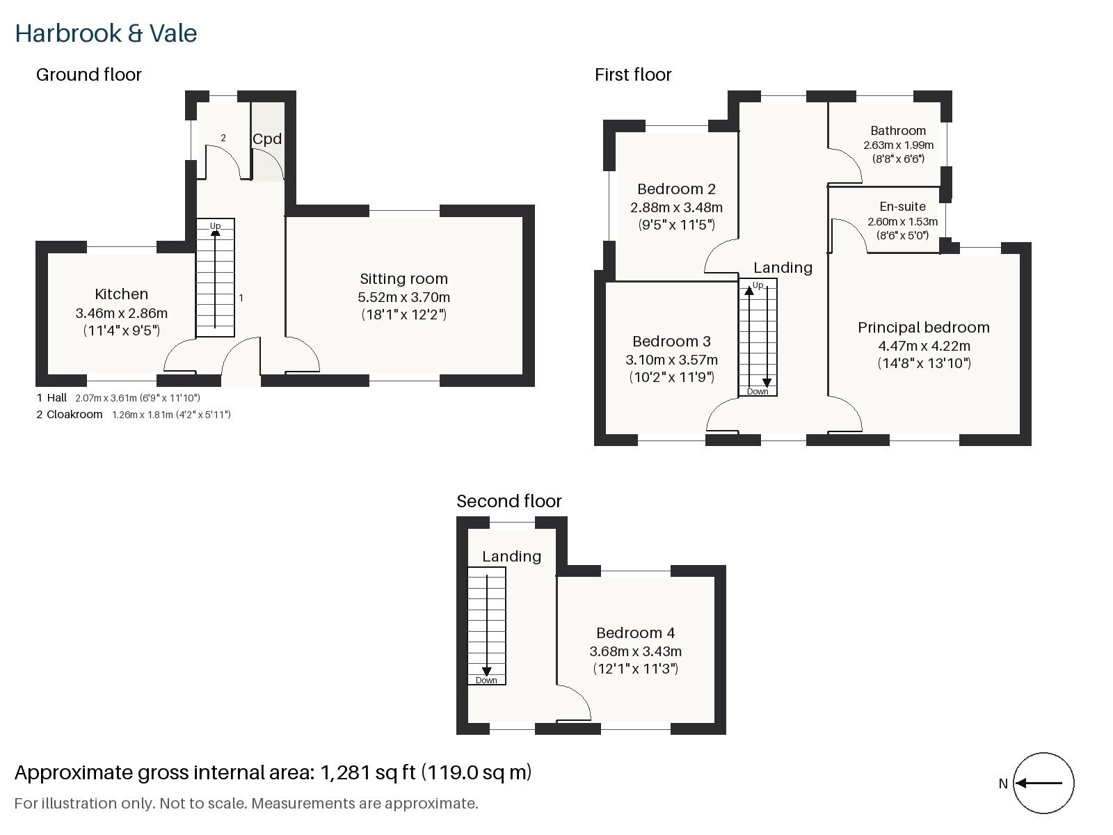 Floorplan of Voltaire Road, Clapham, SW4