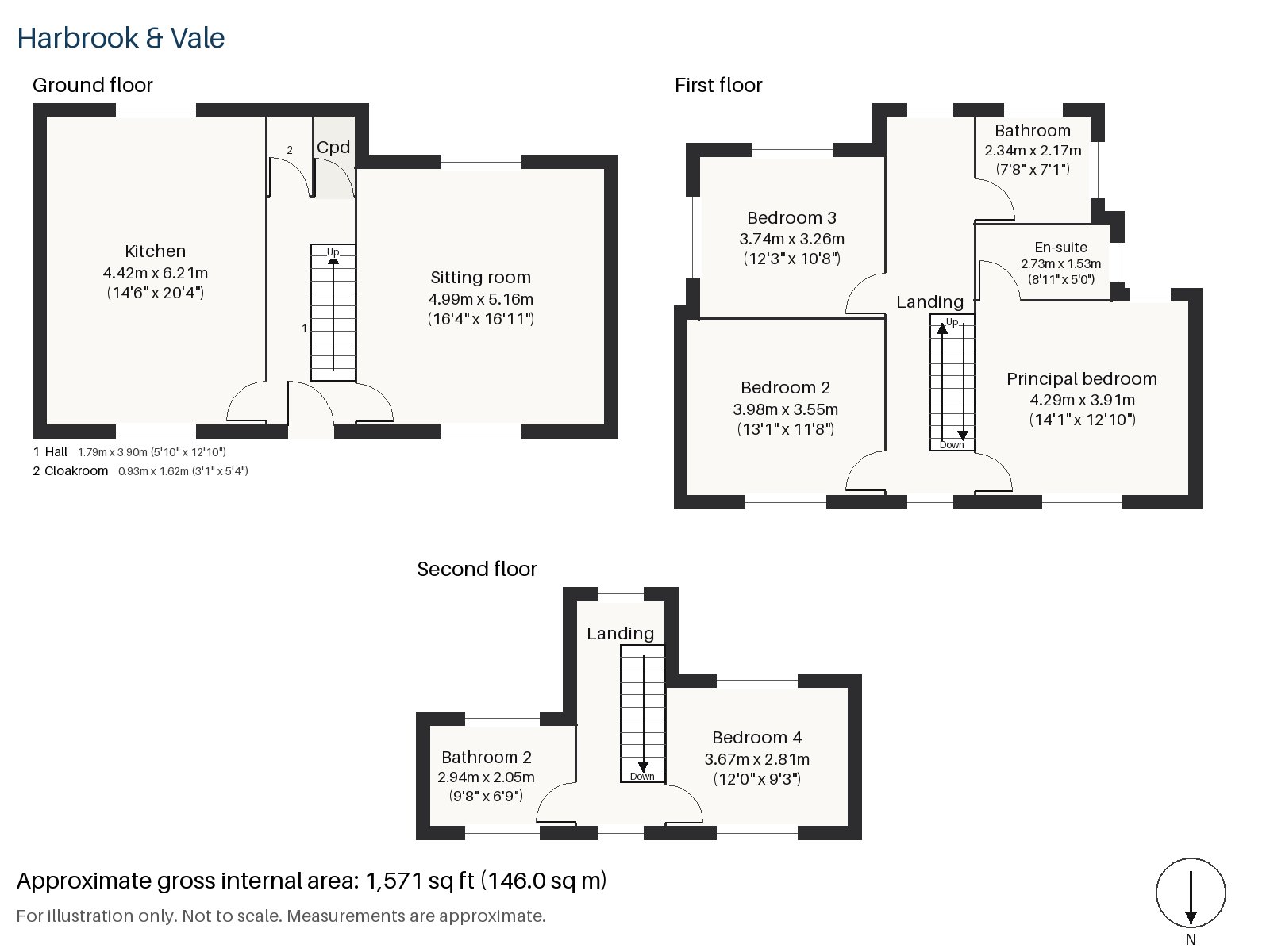 Floorplan of Lexton Gardens, Balham, SW12