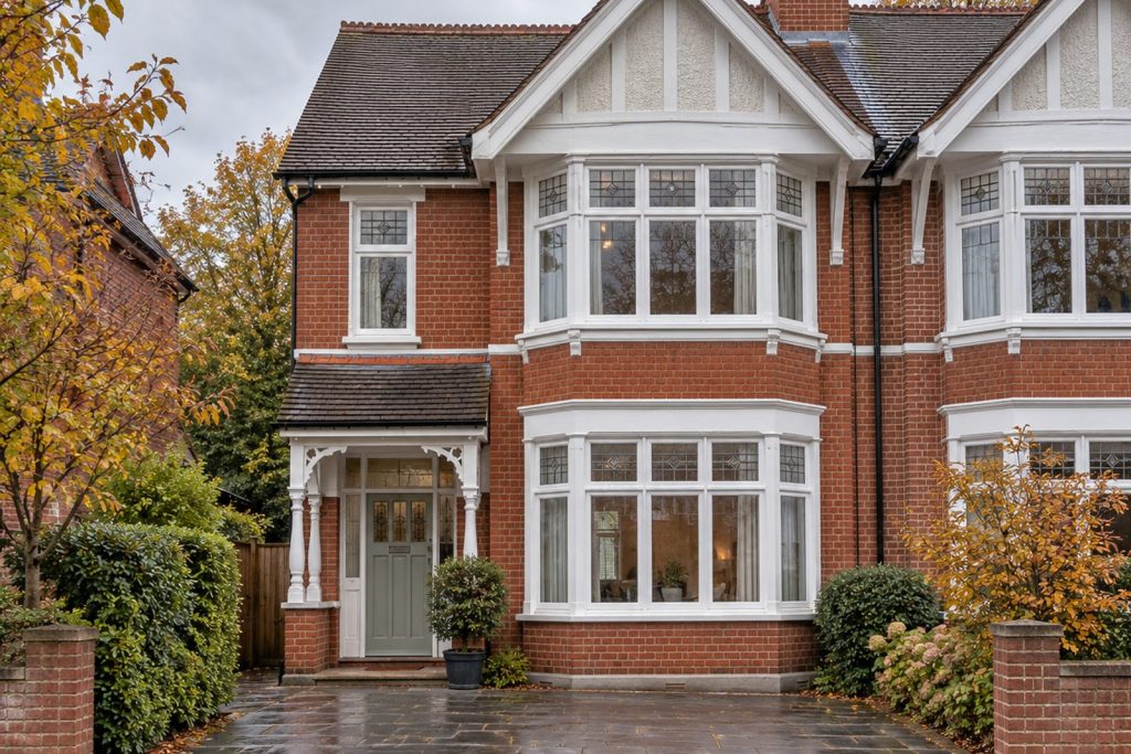 Front exterior, eye-level view of the front elevation - 4-bedroom semi-detached house in Balham