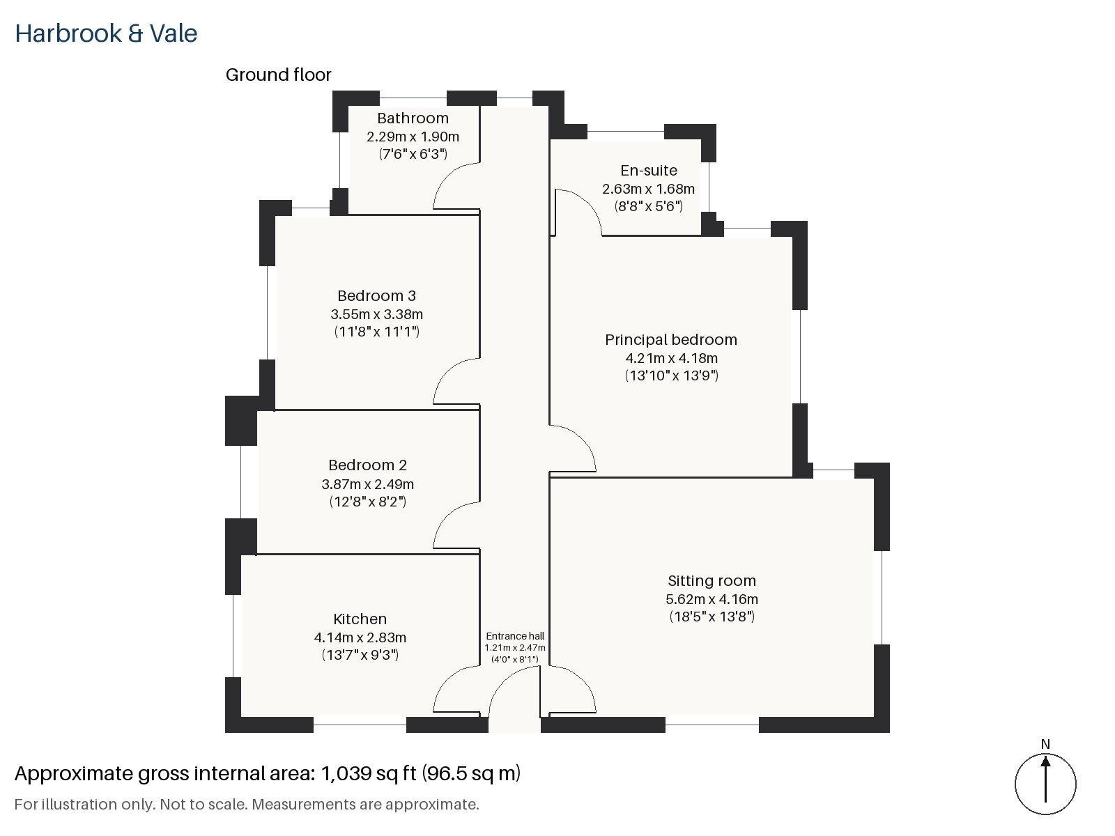 Floorplan of Pentland Street, Wandsworth, SW18