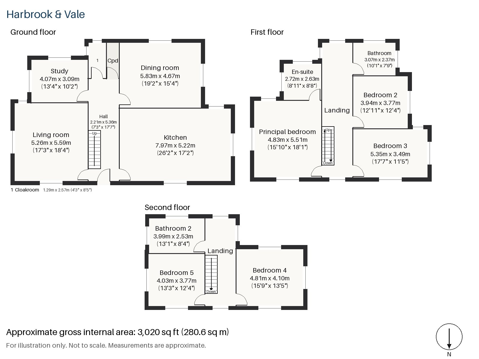 Floorplan of Orlando Road, Clapham, SW4