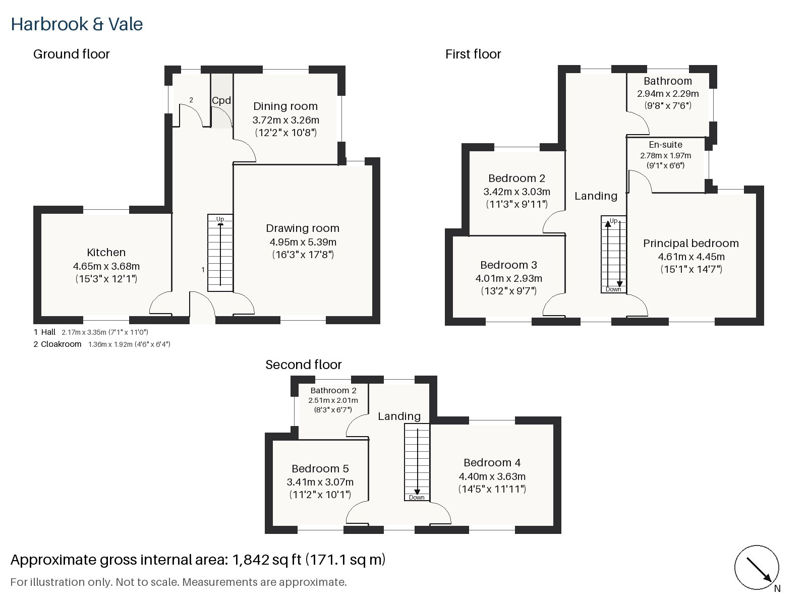 Floorplan of Westleigh Avenue, Putney, SW15
