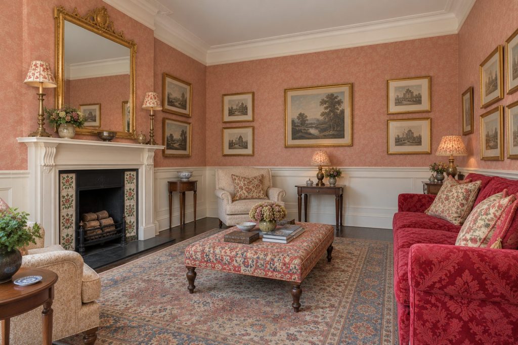 Sitting room, view from the opposite corner - 3-bedroom flat in Brixton