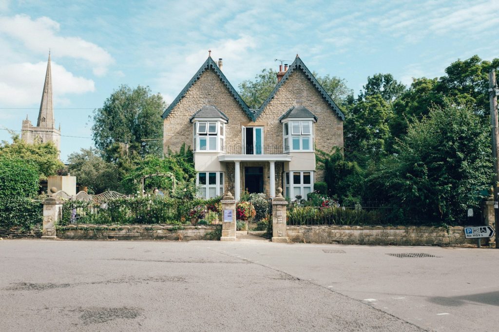 A pair of semi-detached houses
