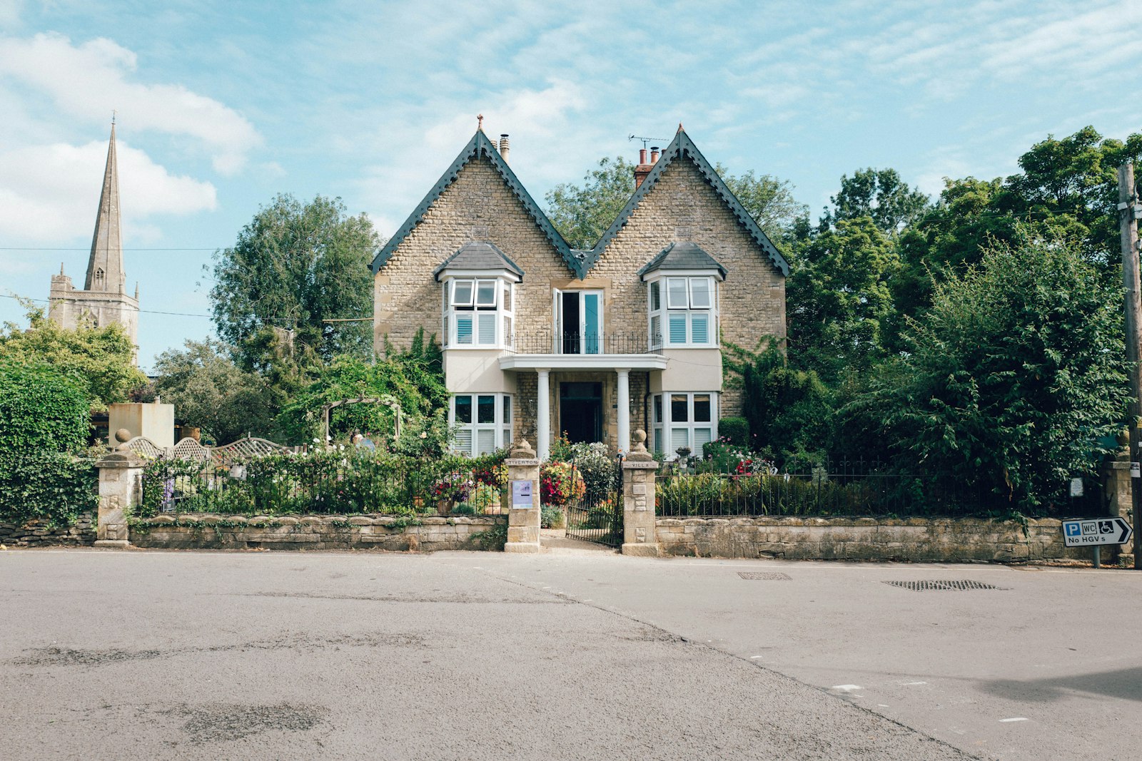 A pair of semi-detached houses