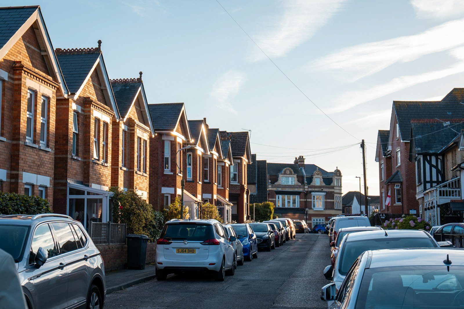 A pair of semi-detached houses